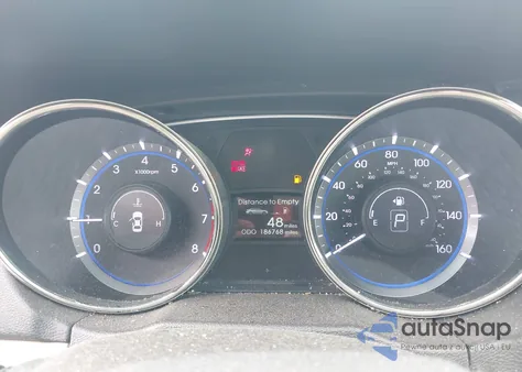 2013 Hyundai Sonata Gls из США, поврежденный, VIN 5NPEB4AC7DH634737